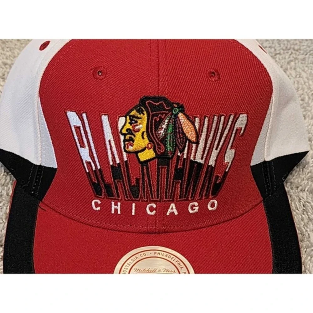 Mitchell & Ness Chicago Blackhawks NHL Retrodome Adjustable Snapback Hat Cap NEW